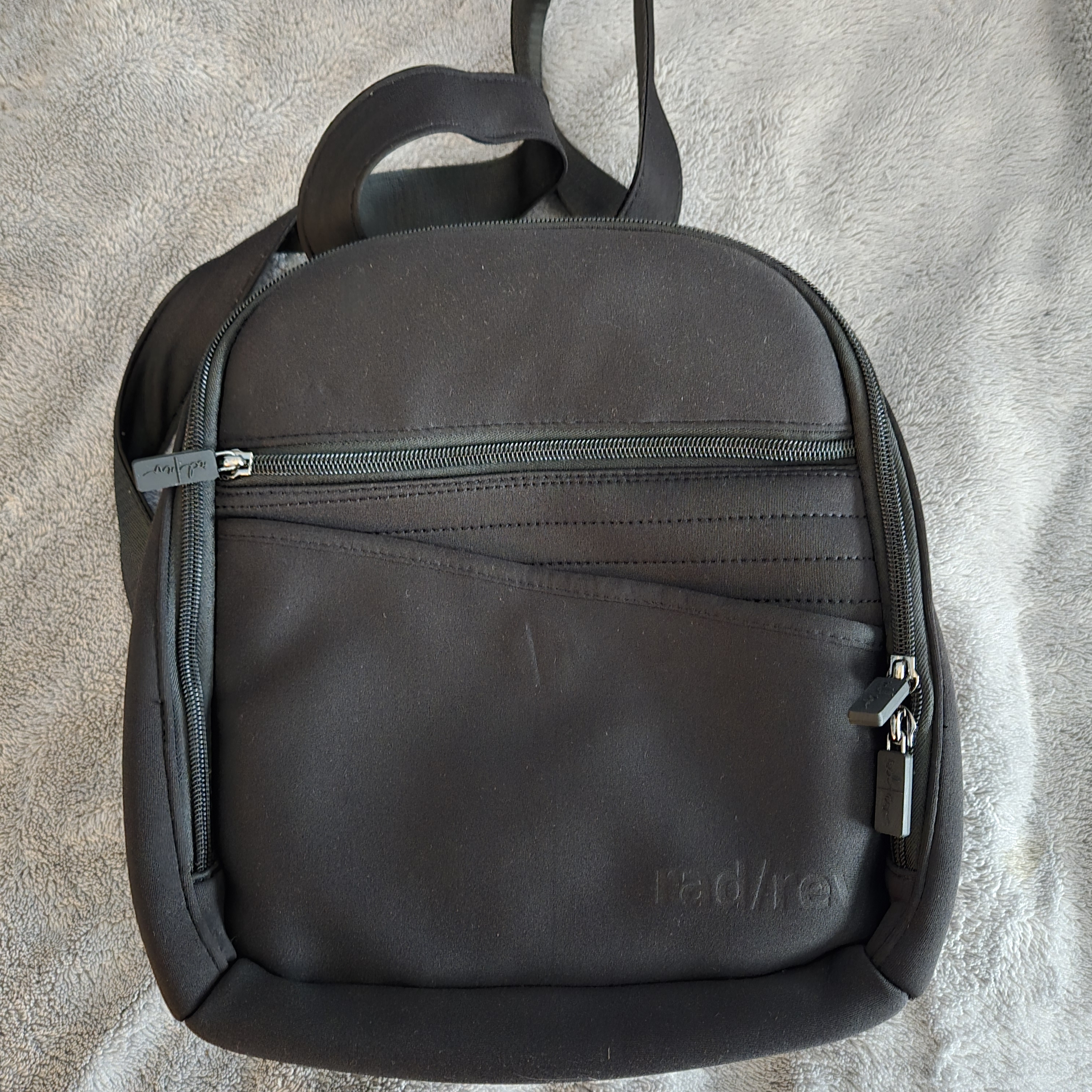 Rad Rev Black Women's Neoprene Backpack